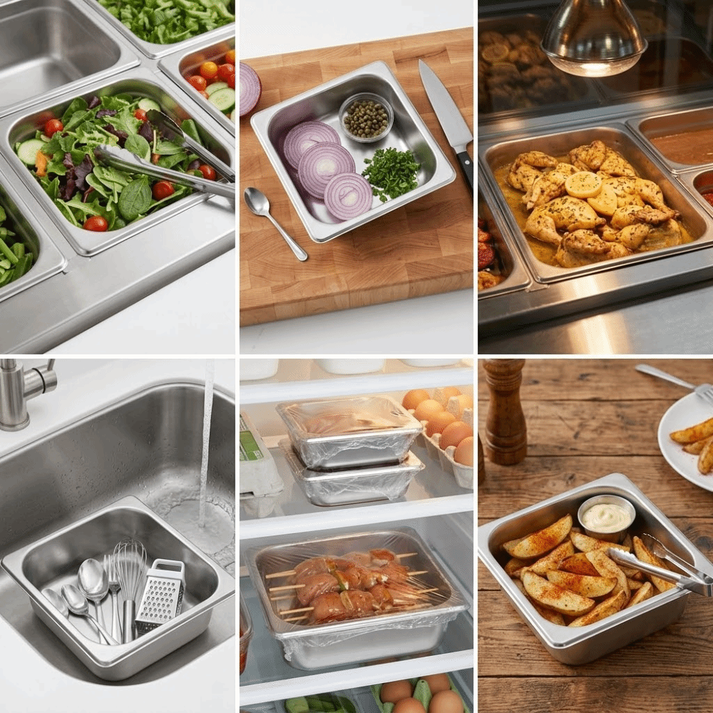 Food Storage And Temperature - Antykorozyjna, nierdzewna pojemność gastronomiczna, pogrubiona, odporna