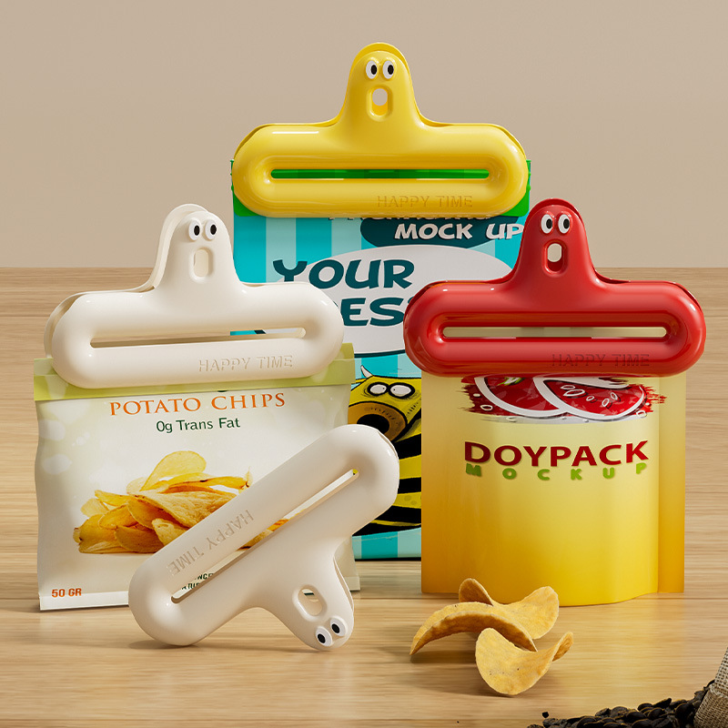 Food Storage Roll Bags - Klips do zamykania torebek z przekąskami,