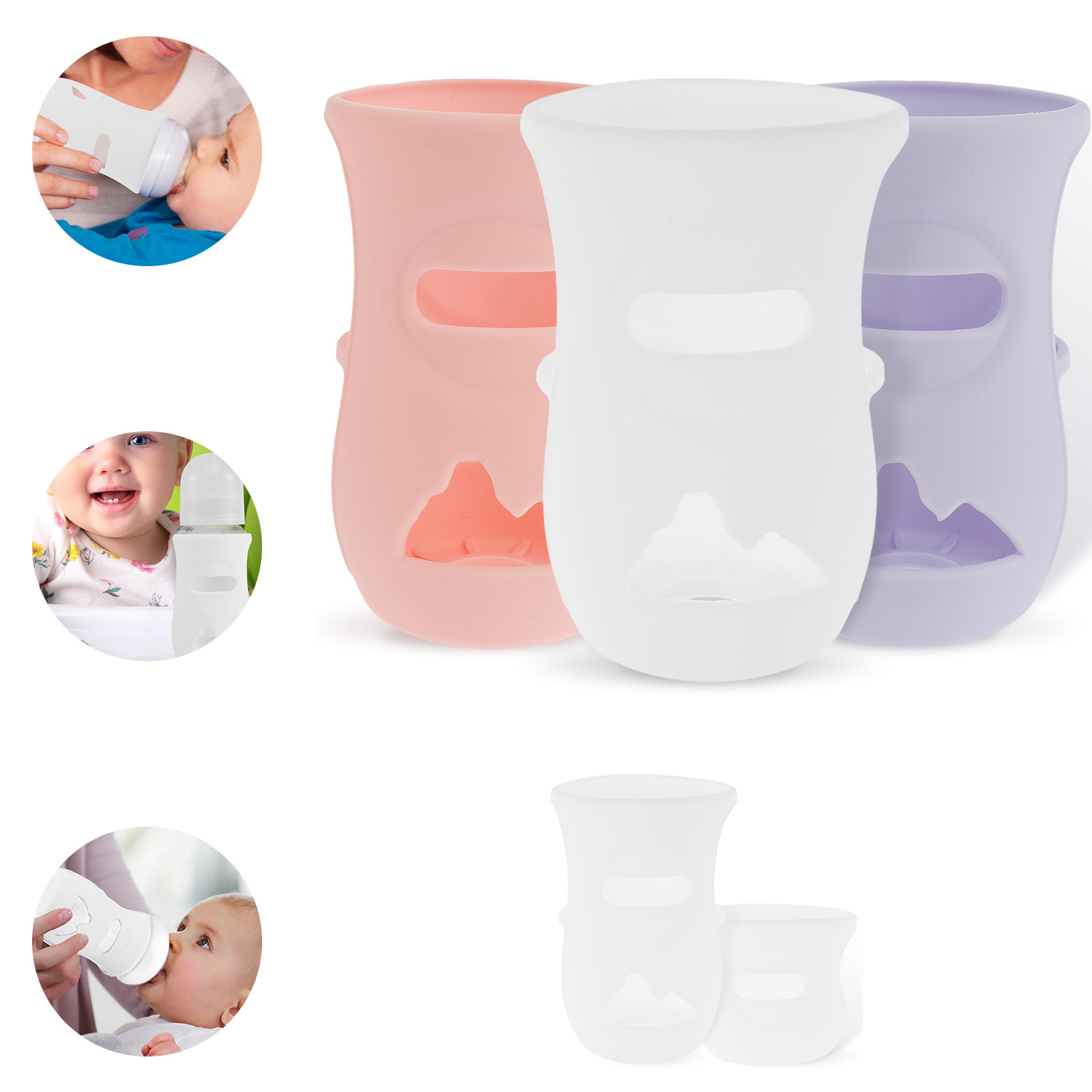 Food Storage Silicone Bags - Silikonowe rękawy Silikonowy pokrowiec na butelkę