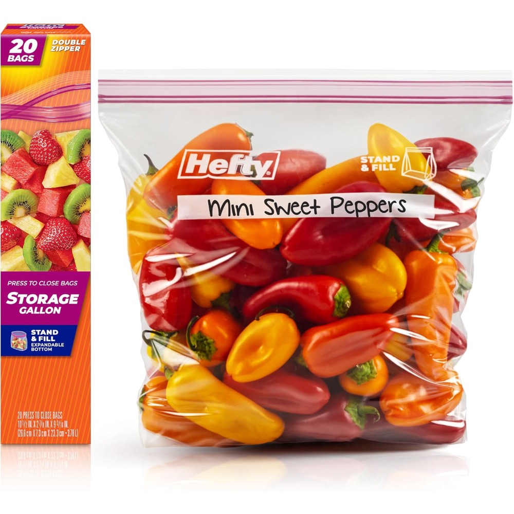 Food Storage With Lock - Wciśnij, aby zamknąć plastikowe torby o