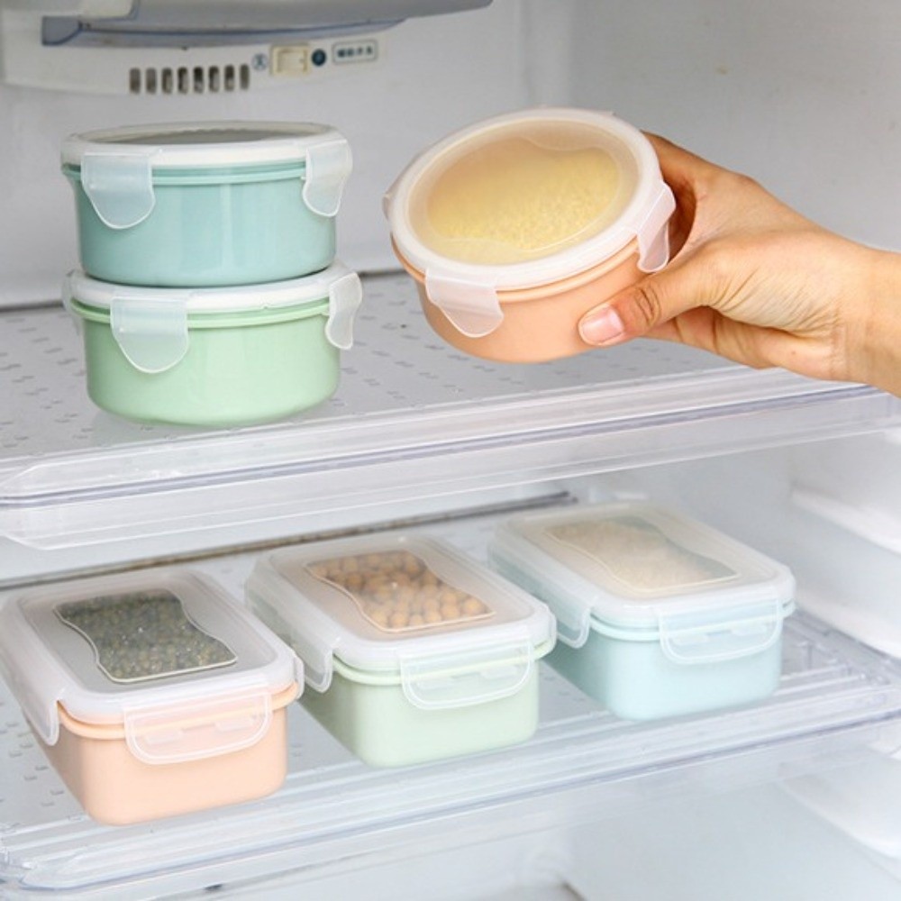 Food Storage With Lock - 5 SZT. Świeże Plastikowe Pojemniki do