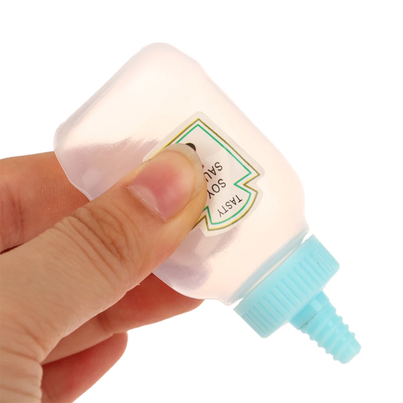 Herb Keeper Container - 4 szt./zestaw Mini Butelki na Sos