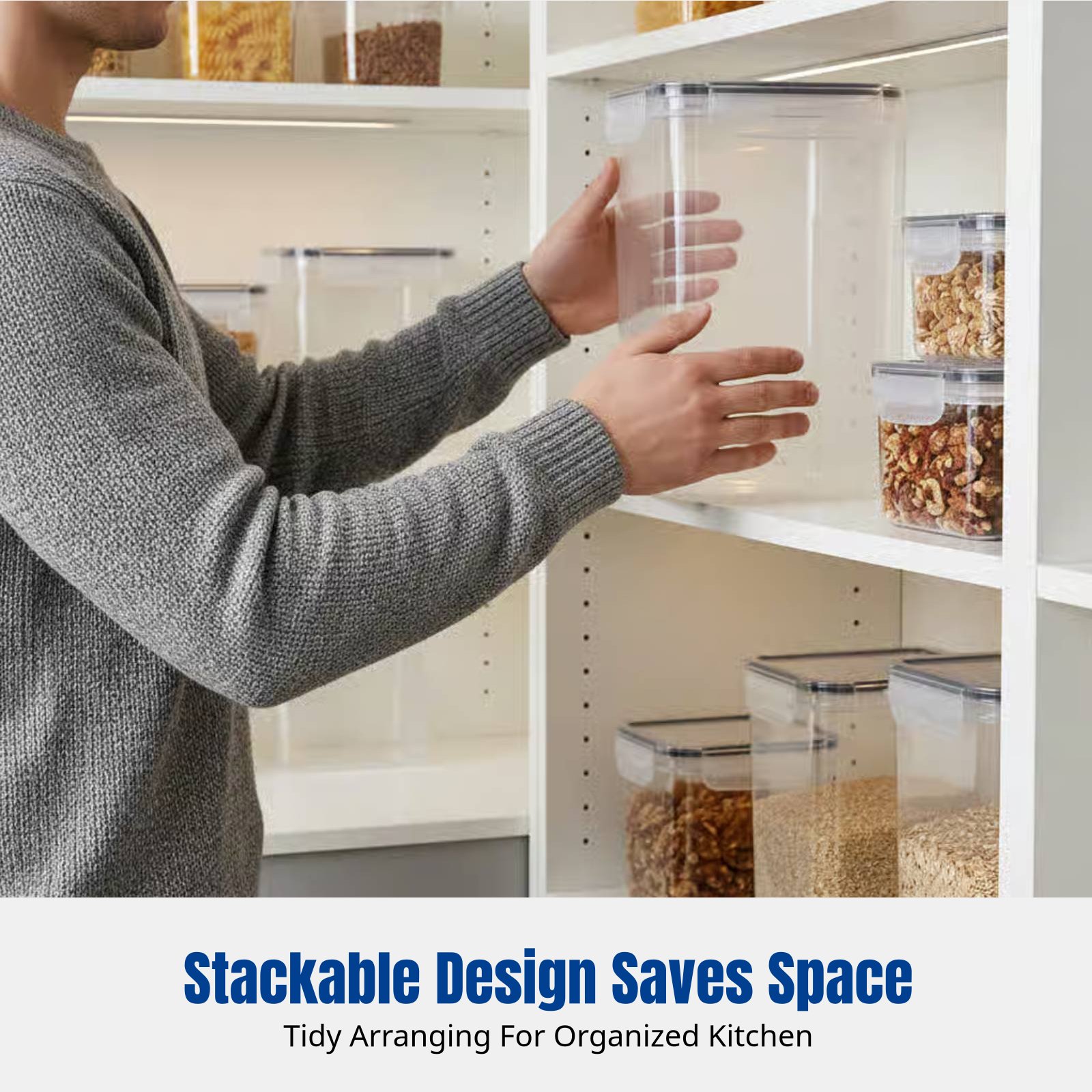 Zestaw szczelnych pojemników d – Food Storage Plastic Container recenzja i cena
