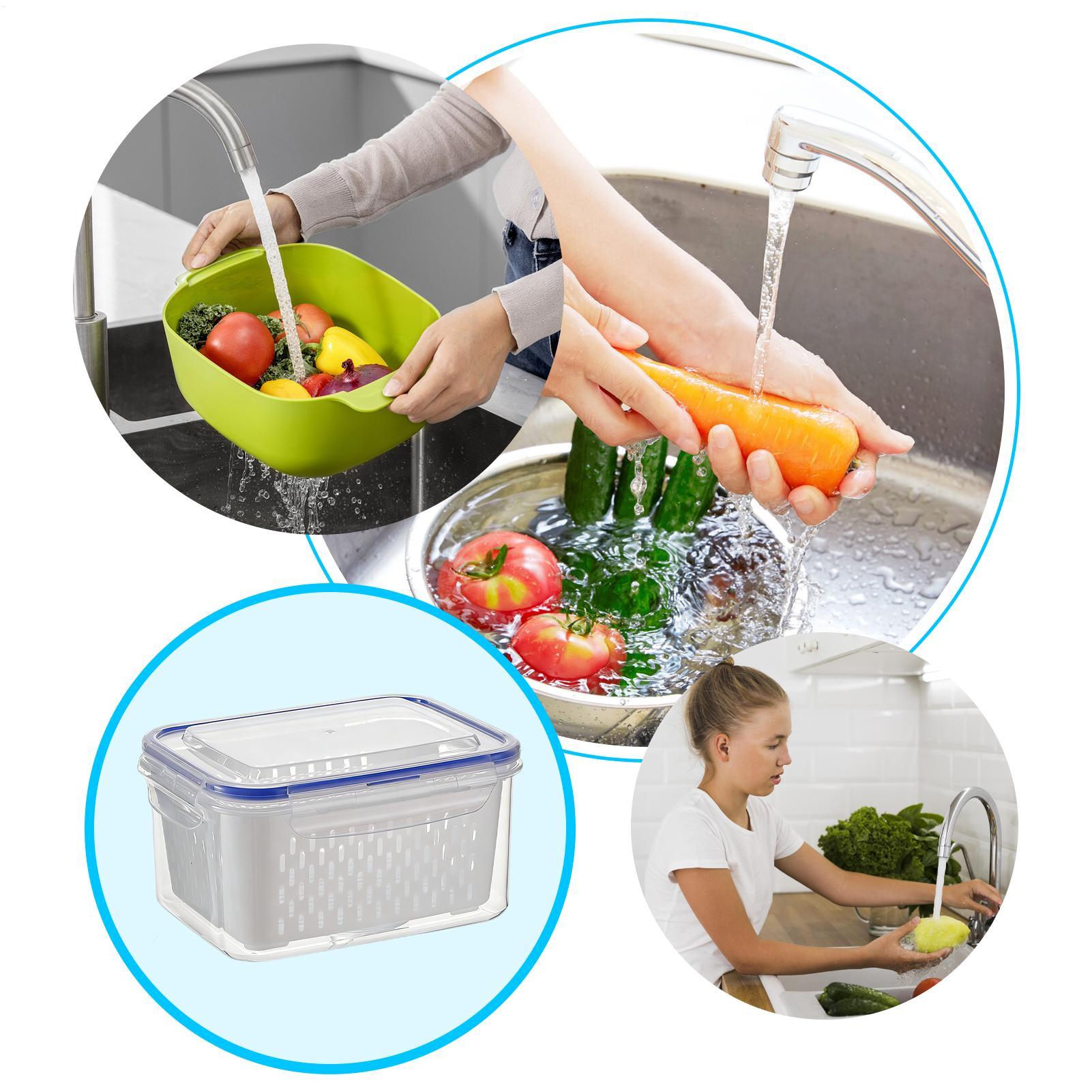Pojemnik na żywność 4 w 1, prz – Food Storage Plastic Container recenzja i cena