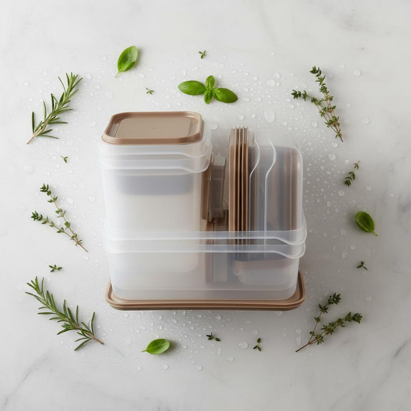 17-częściowy zestaw pojemników – Food Storage Plastic Container recenzja i cena
