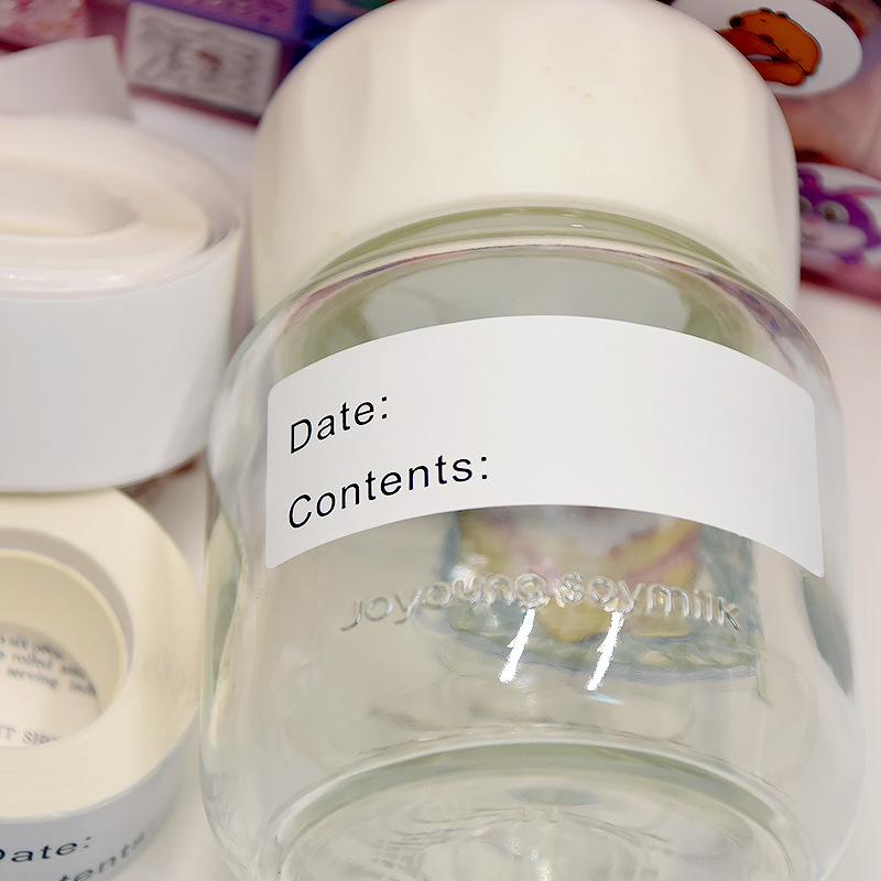 Samoprzylepne, usuwalne etykie – Food Storage Label recenzja i cena
