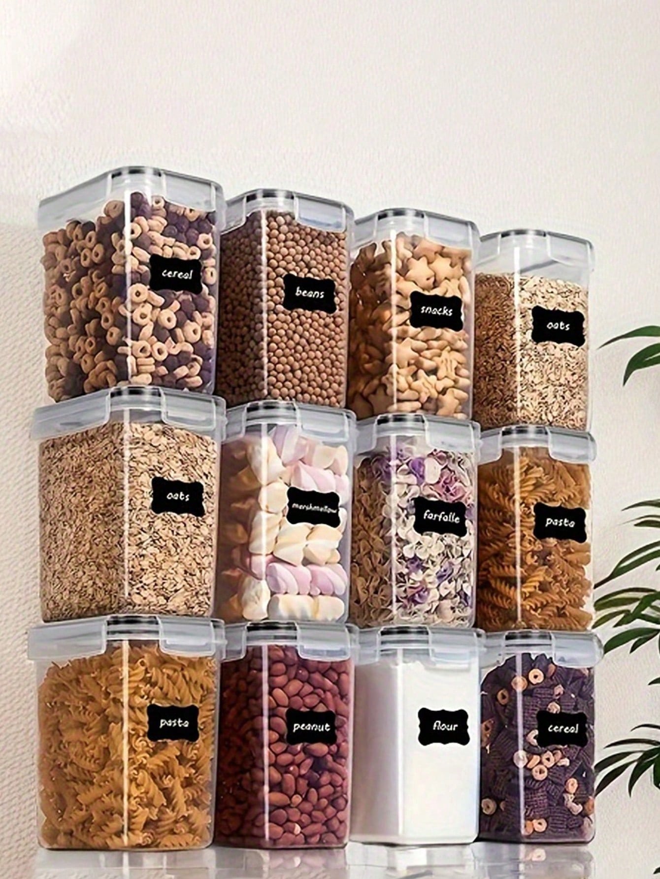 48 szt. Hermetycznych pojemnik – Food Storage With Lock recenzja i cena