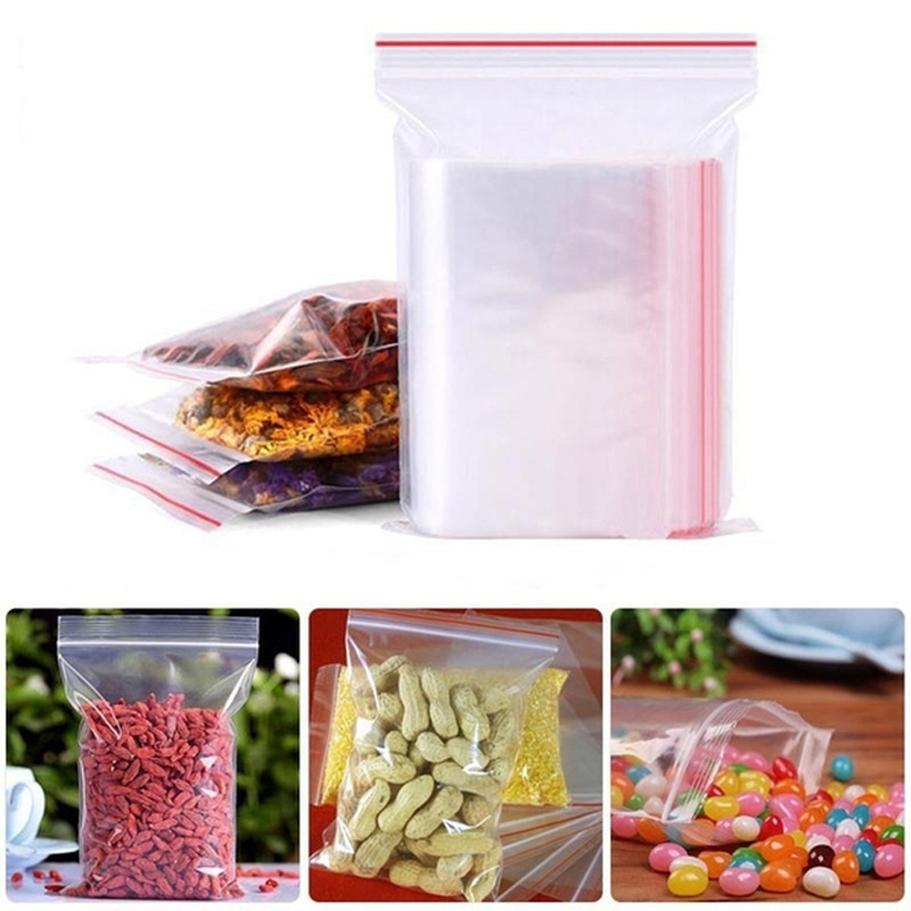 100-1000 szt. Małe plastikowe  – Food Storage With Lock recenzja i cena