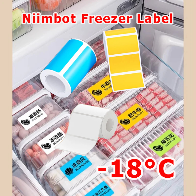 Papier do etykiet NIIMBOT B1/B – Food Storage And Temperature recenzja i cena