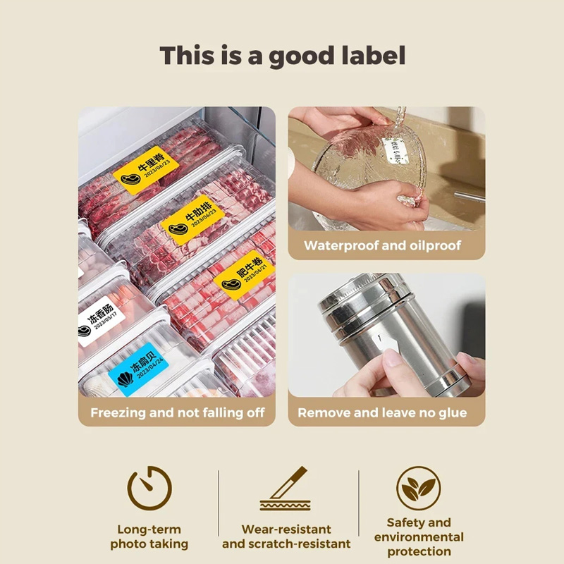Papier do etykiet NIIMBOT B1/B – Food Storage And Temperature recenzja i cena