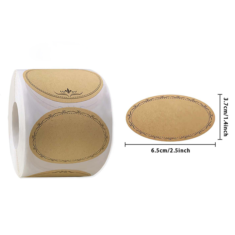 250 Naklejek/Rolka 6,35*3,55cm – Food Storage Label recenzja i cena