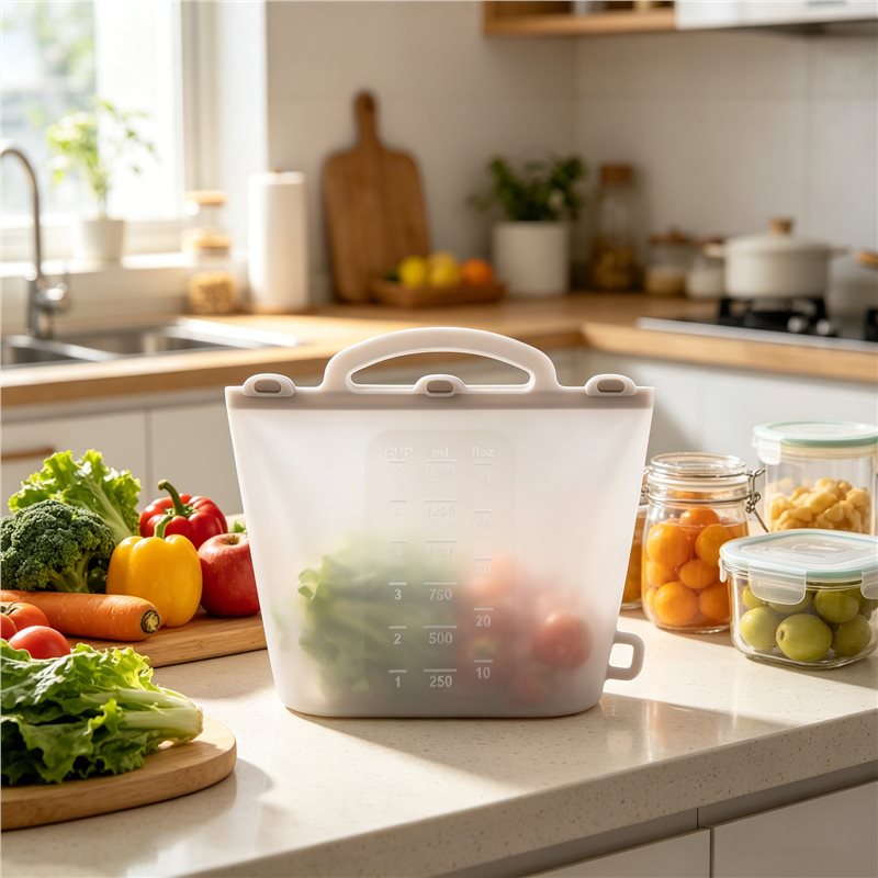 AB66 - Torebki do przechowywan – Food Storage Silicone Bags recenzja i cena