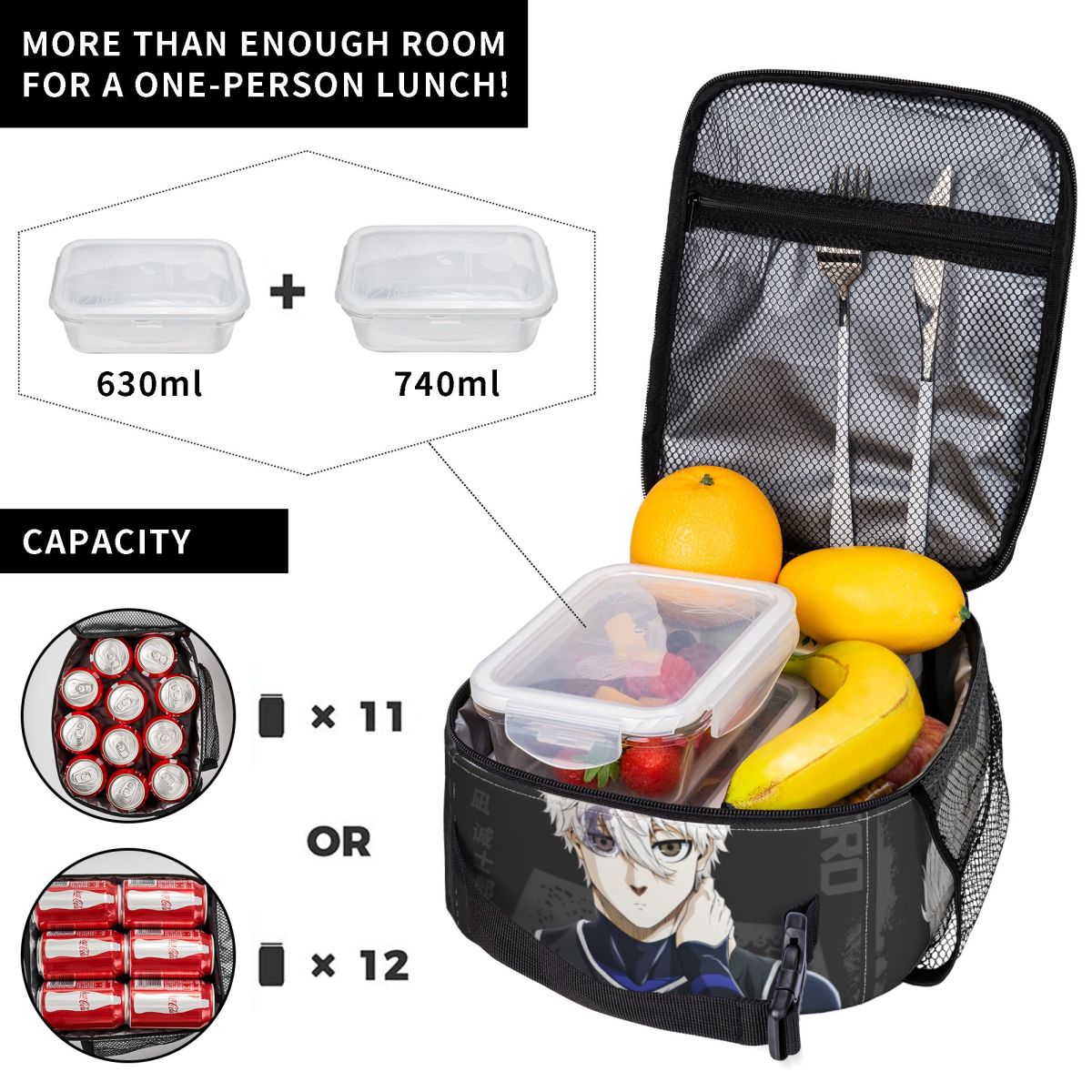 Izolowane pudełka na lunch Ani – Food Storage With Lock recenzja i cena