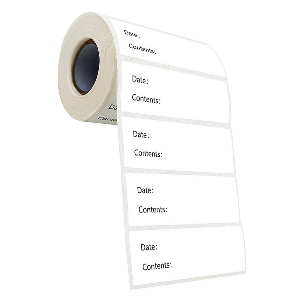 500 szt. naklejek z datą, pust – Food Storage Label recenzja i cena