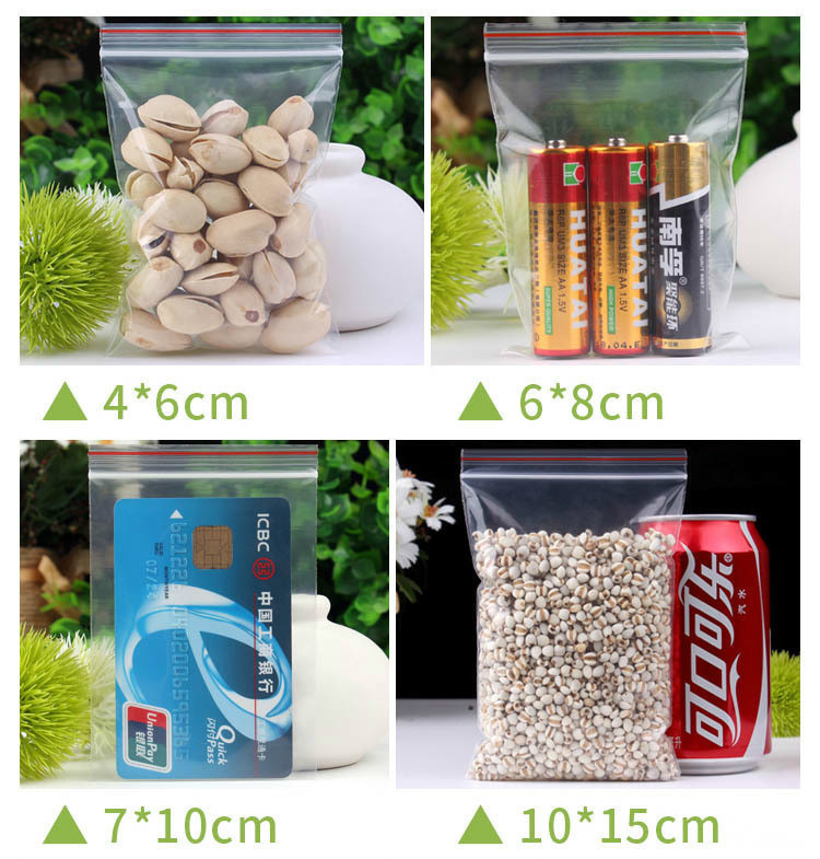 10x15 Cm małe plastikowe torby – Food Storage With Lock recenzja i cena