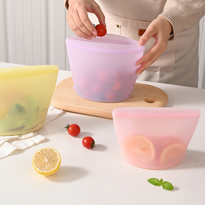 Samozamykające się silikonowe  – Food Storage Silicone Bags recenzja i cena