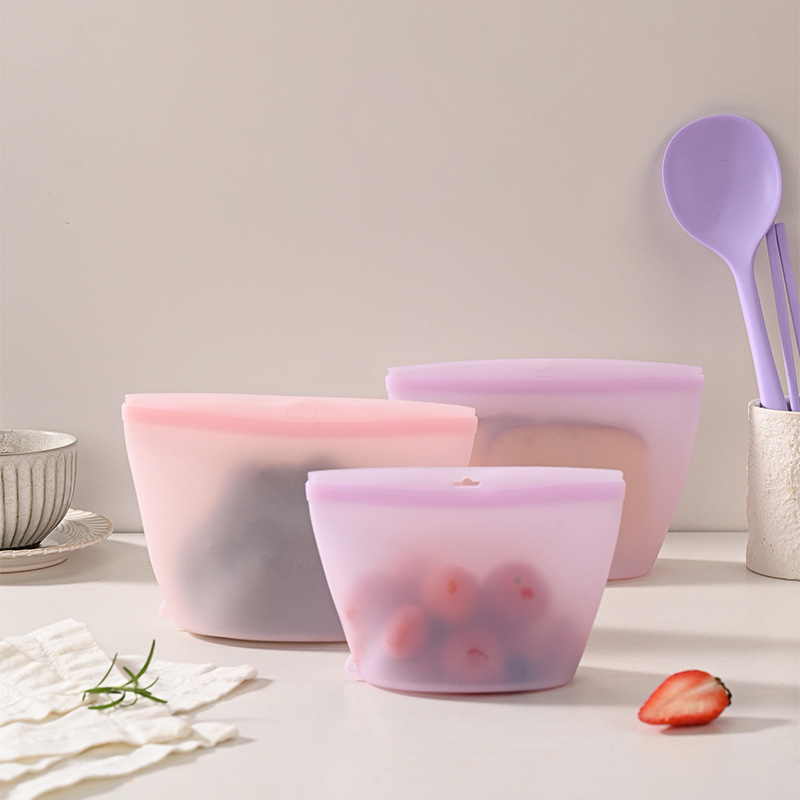 Samozamykające się silikonowe  – Food Storage Silicone Bags recenzja i cena