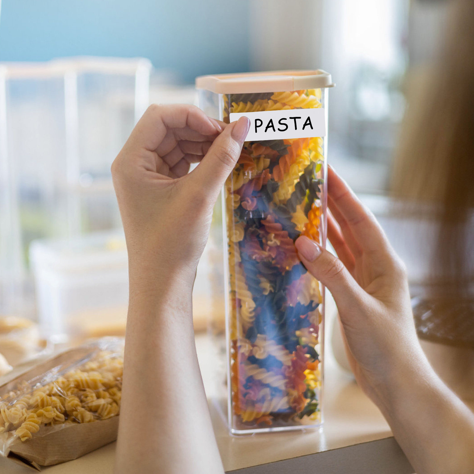 1 rolka etykiet do pisania na  – Food Storage Label recenzja i cena