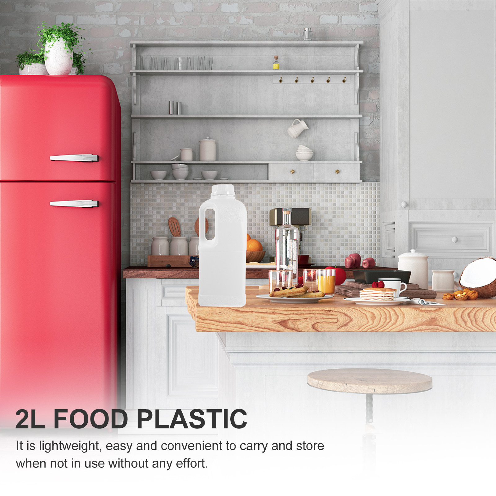 3 szt. Duży pojemnik na wodę o – Food Storage Plastic Container recenzja i cena