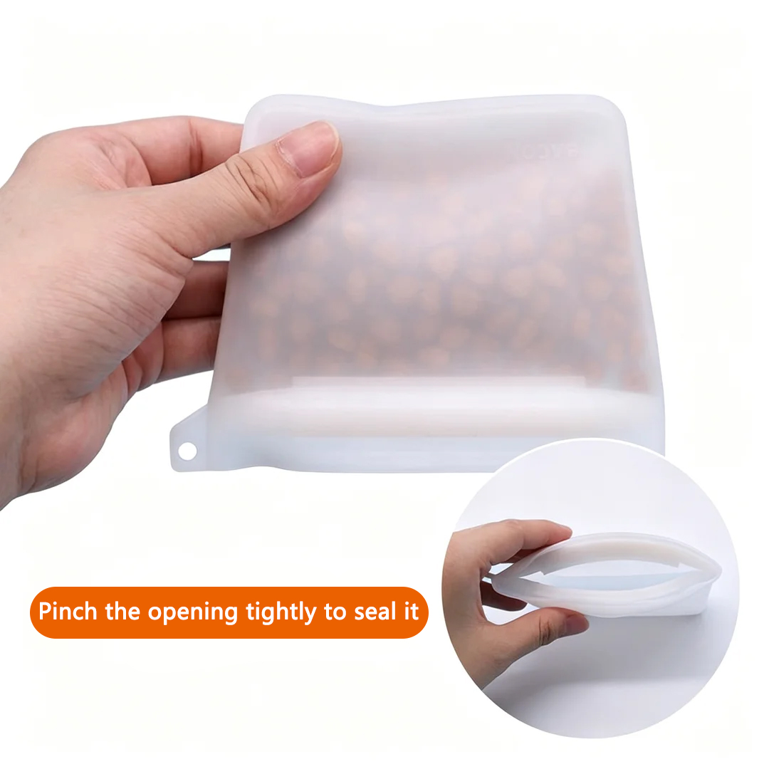 Wodoszczelna, łatwa w czyszcze – Food Storage Silicone Bags recenzja i cena
