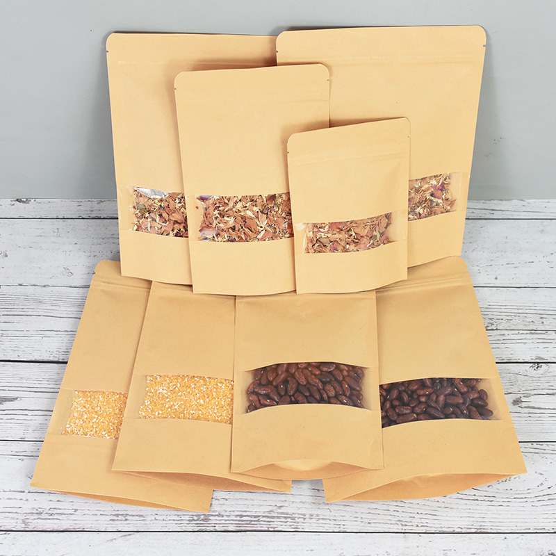 20/50szt Kraft Paper Zip Lock  – Food Storage With Lock recenzja i cena