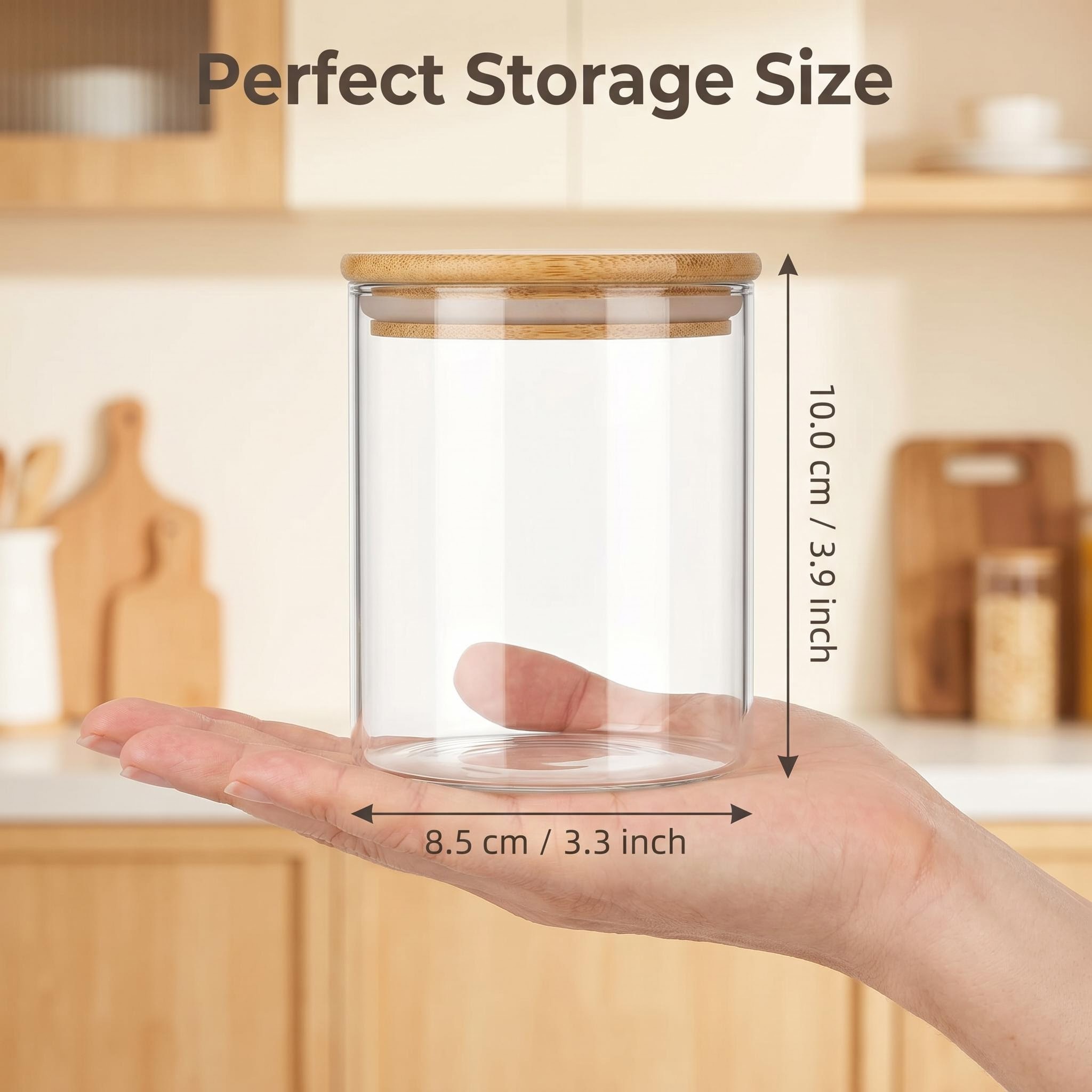 9 sztuk przezroczystych szklan – Food Storage Label recenzja i cena