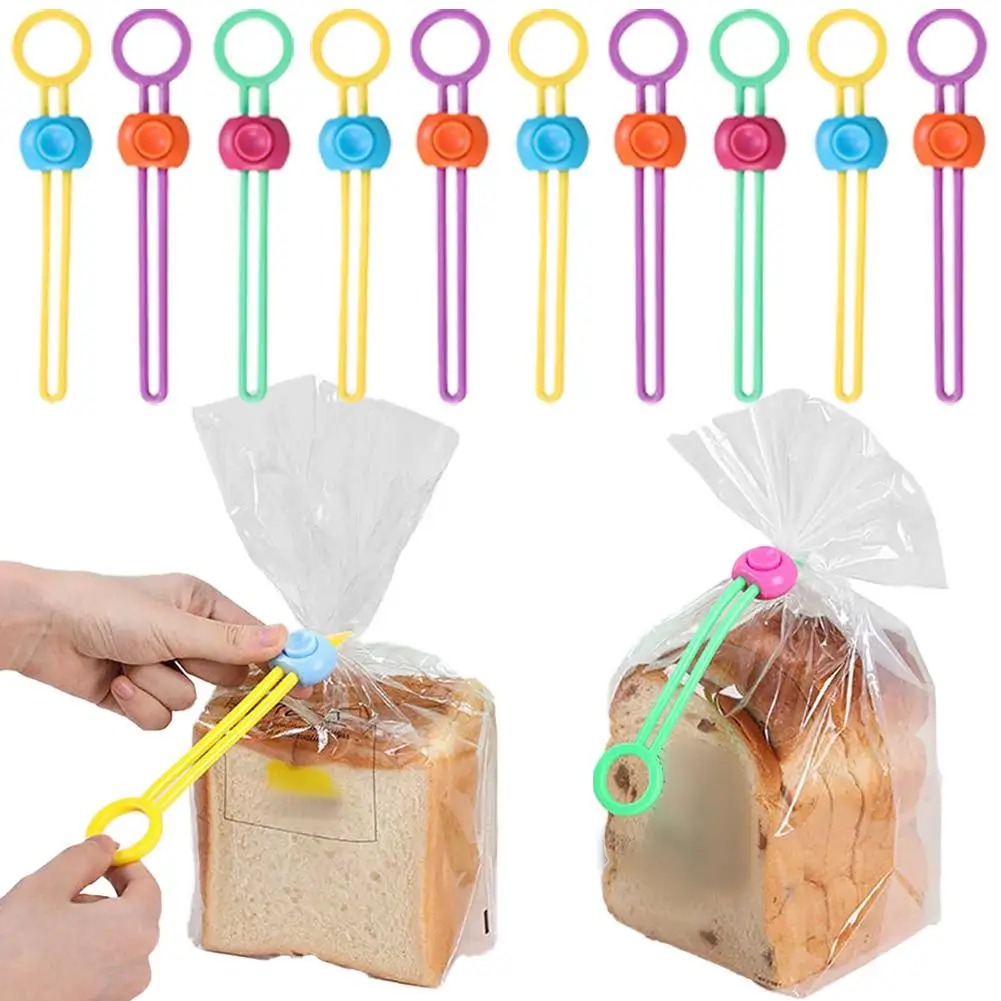 10 szt. Silikonowe klipsy do z – Food Storage Silicone Bags recenzja i cena