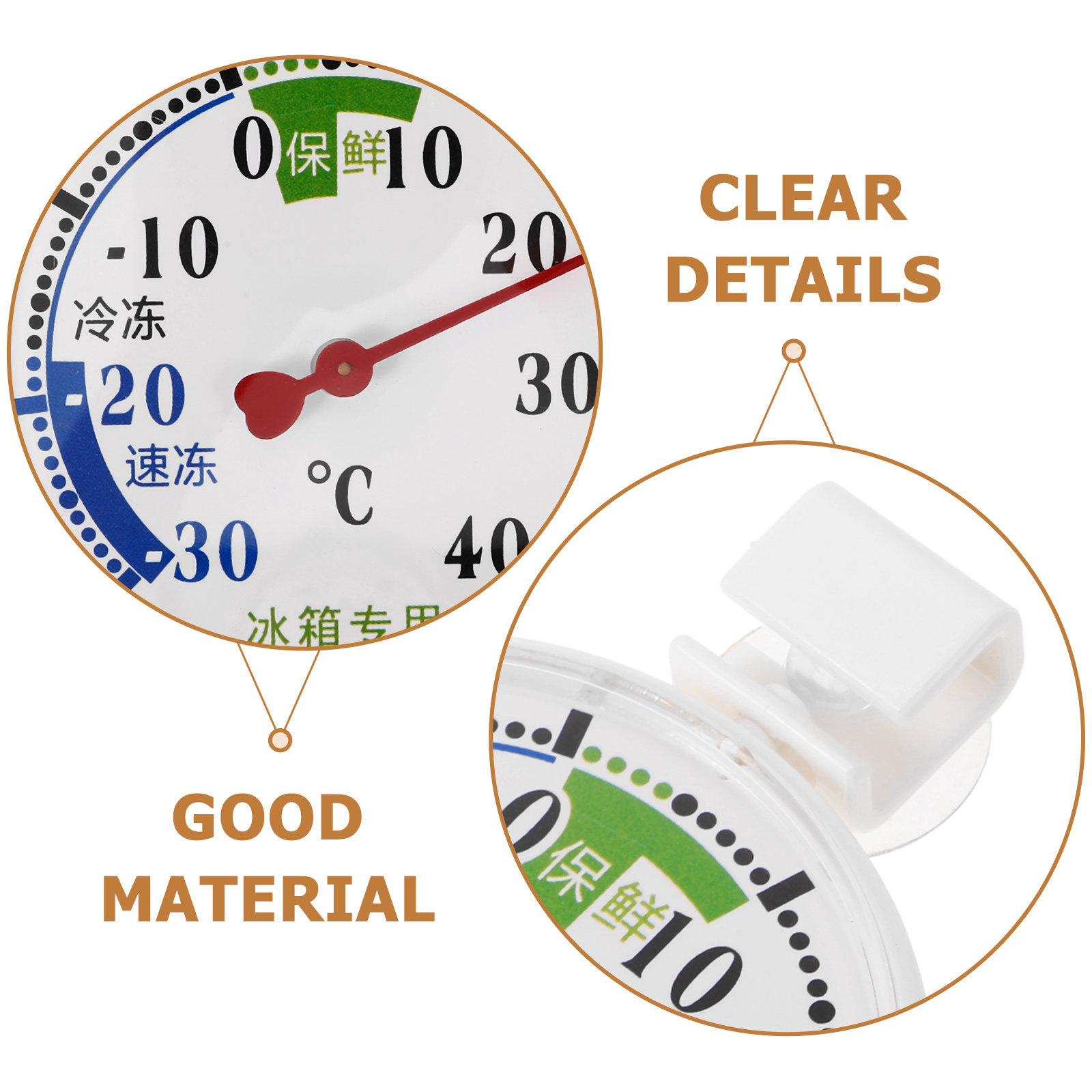 Termometr do lodówki, zamrażar – Food Storage And Temperature recenzja i cena