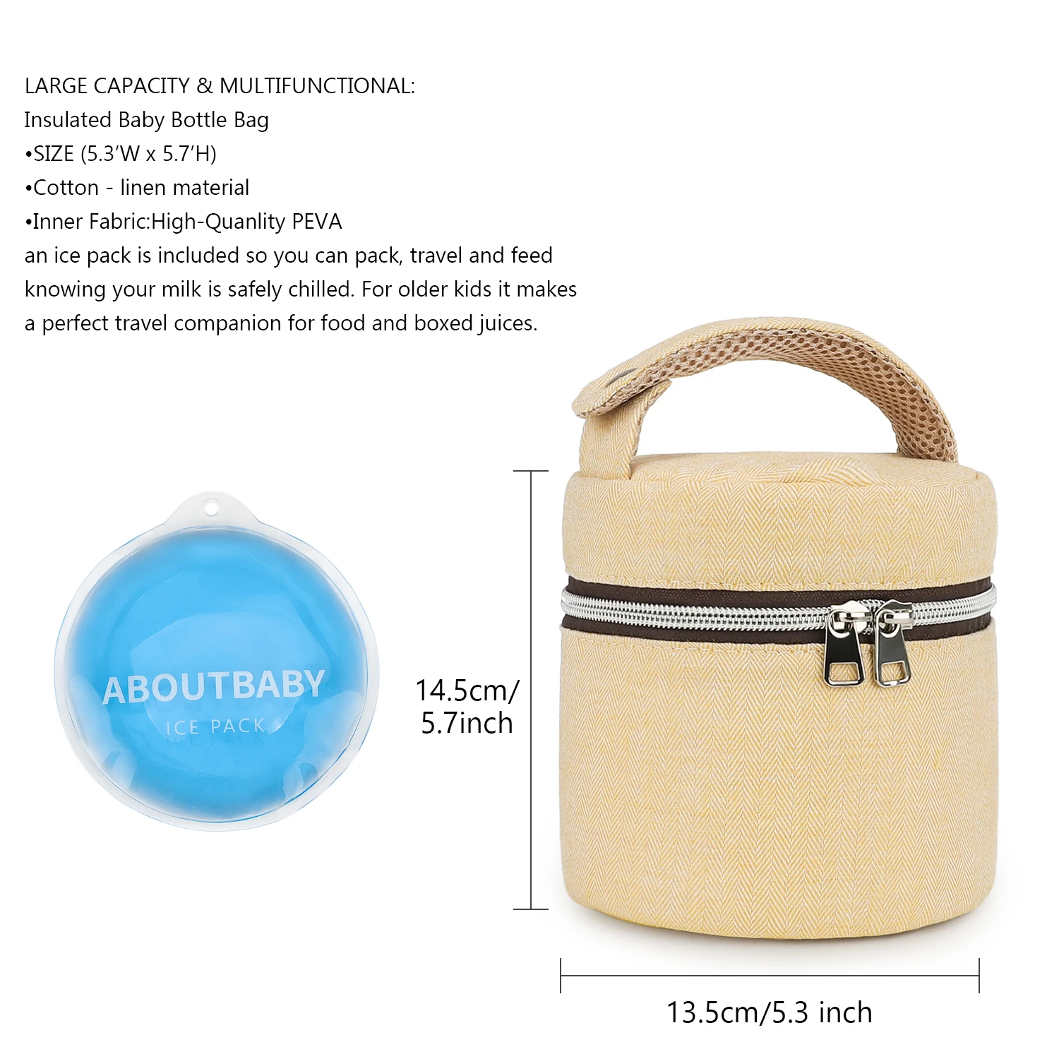Wodoodporna torba na butelki,  – Food Storage And Temperature recenzja i cena
