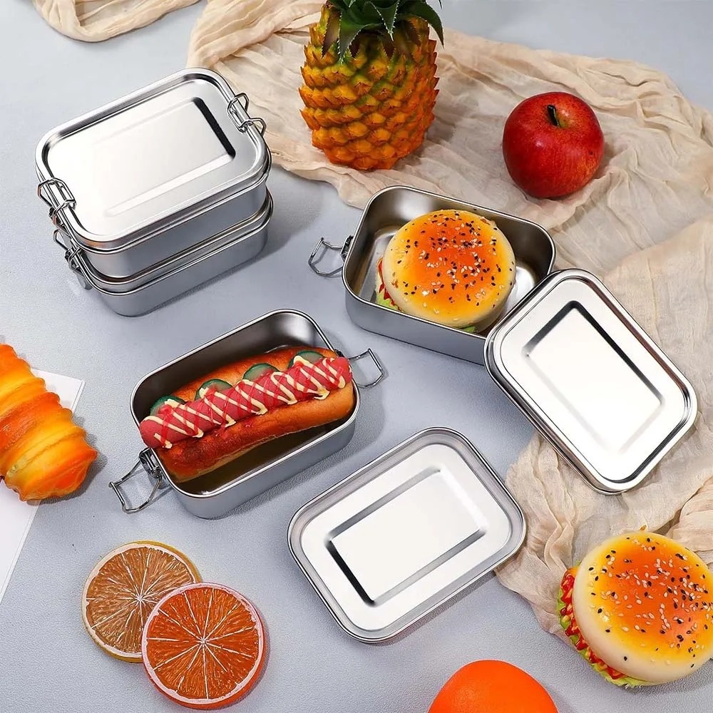 Pudełko Bento ze stali nierdze – Food Storage With Lock recenzja i cena